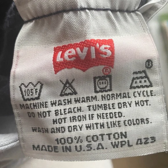 VINTAGE USA LEVIS 501🔥 30/33 - Picture 5 of 6